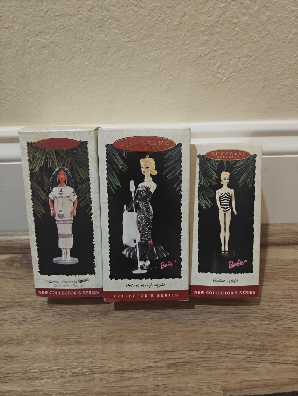 Hallmark Barbie Ornament Collection Lot